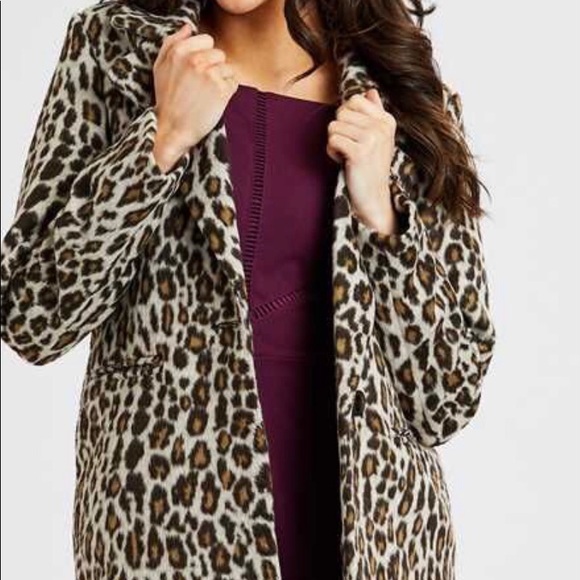 Altar'd State Jackets & Blazers - Altar’d State leopard coat